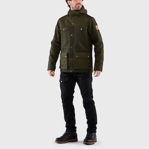 Mens Parka Jackets: Greenland Re-Wool Jacket M