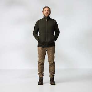 Mens Fleece Jackets: Övik Fleece Zip Sweater M