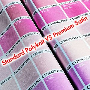 Feather Flags - Flag Only: Upgrade to Premium Satin Fabric For Double-sided Flags