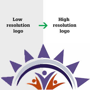 Outdoor Banners: LOGO Redrawing Service