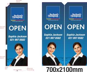 Best Quality Teardrop Flags Feather Flags Nz: Rectangle Flag Only Medium Size