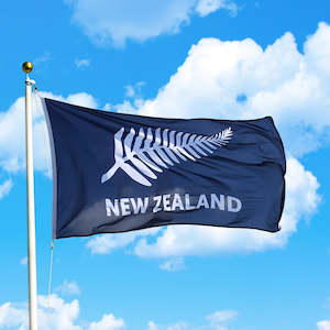 Nz Flags Buntings: All Black New Zealand Flag Premium Quality