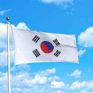 Other Country Flags Buntings: Premium South Korea Flag NZ Standard Size