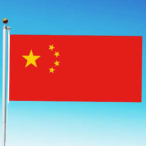 Other Country Flags Buntings: Premium China Flag NZ Standard Size