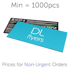 Business Cards Flyers: Large Volume Flyer Order - 210x99mm - DL