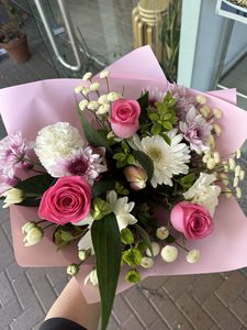 EB26 PINK BOUQUET - Flavells Floral Boutique
