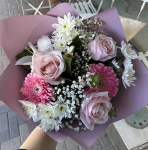 EB45 PINK BOUQUET - Flavells Floral Boutique