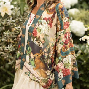 All: Market of Stars Cropped Kimono: Stay Gold