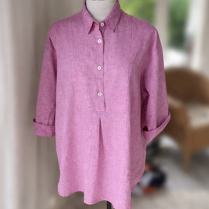 The Stella Shirt in Pink