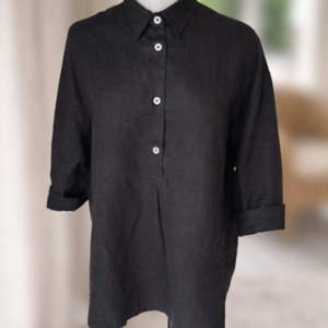 The Stella Shirt in French Linen