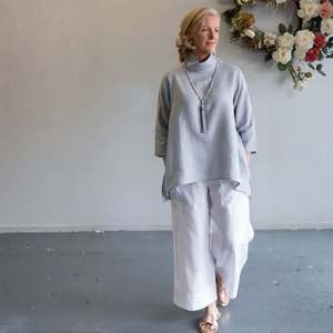 Cairo linen top