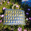 Products: Large Kete Whakairo – Mumu – Flaxworx NZ