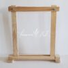 Products: Tukutuku Frame – Medium – Flaxworx NZ