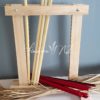 Products: Tukutuku Frame – Small – Flaxworx NZ
