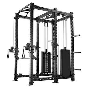 Multi Functional Trainers: Armortech X Series Functional Trainer & Power Cage with Storage
