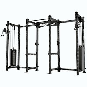 Power Racks: Armortech X Series Power Cage & Cable Crossover Trainer