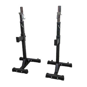 Power Racks: Armortech V2 Adjustable Squat Rack Stands (Pair)