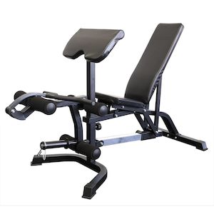 Weight Benches: Armortech FID-379 Adjustable weight Bench With Preacher Curl and Leg Extension