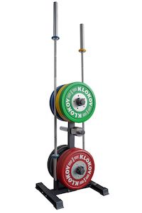 Weights Equipment: Armortech Bar and Bumper Plate Storage Rack