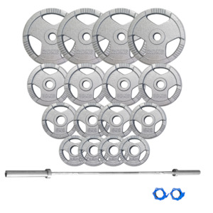 Weights Equipment: 170kg Hammertone & Barbell Package