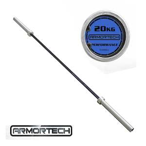 Barbells Equipment: Armortech V2 7ft Performance Barbell 20kg