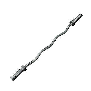 Armortech 4ft Olympic Ez Curl Barbell