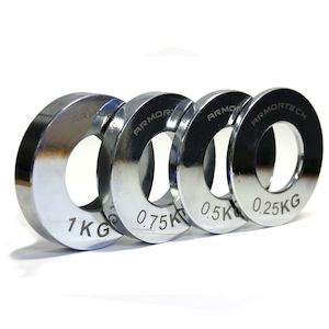 Weight Plates: Armortech Micro Fractional Plates 0.25-1kg Set