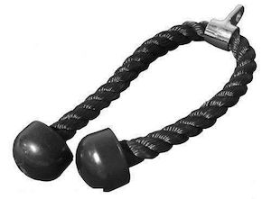 Gym Cable Attachments: Tricep Rope Cable Attachment