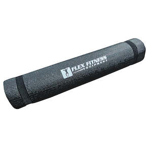 Exercise Mats: Yoga Mat PVC Black