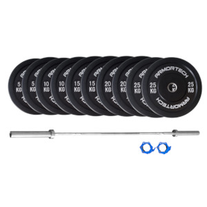 Package Deals: 165kg Black Bumper Women's Power Package