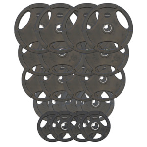 Weight Plate Packages: 300kg Oly Tri Grip Package