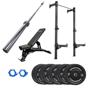 Squat Rack Packages: X Series Wall Rack Package 6