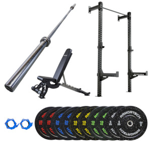 Squat Rack Packages: X Series Wall Rack Package 11