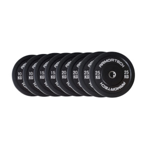 Black Bumper Bundles: 140kg Black Bumper Package