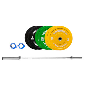 Bumper Bar Packages: 75kg Colour Bumper Women's Power Package