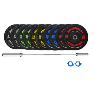 Bumper Bar Packages: 170kg Crumb Bumper Men's Power Package