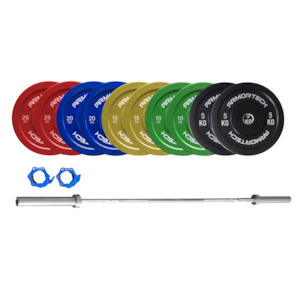 165kg Women's Colour Bumper Power Package
