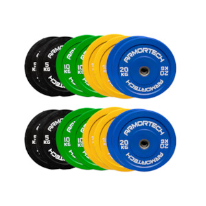 Bumper Plate Packages: 200kg Colour Bumper Package