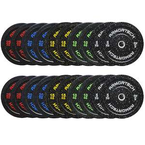 Bumper Plate Packages: 300KG Crumb Bumper Bundle