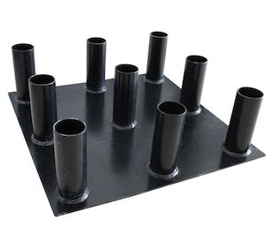 Weights Storage Equipment: Armortech Olympic 9 Barbell Storage