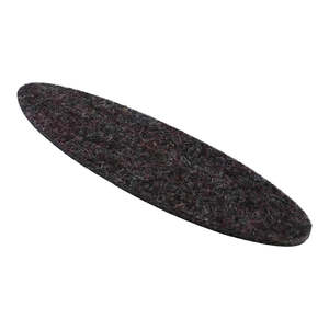 Flet Pad: D5009: Industrial Strength Felt Oval 130mm x 35mm