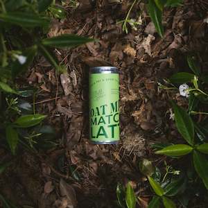 Cold Brew Coffee Coffee In Cans: Oat Milk Matcha Latte
