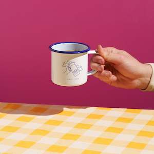 Stock Up: Pouring Sunshine Enamel Mug