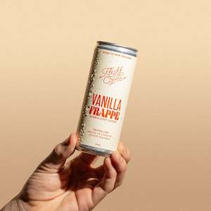 Cold Brew Coffee Coffee In Cans: Vanilla Frappe Coffee