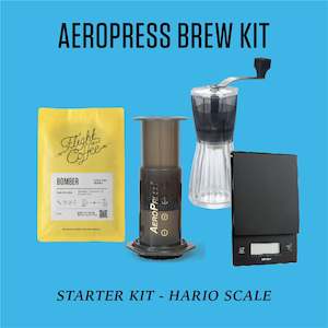 Brew Kits: Aeropress Brew Kit w/ Hario Scales