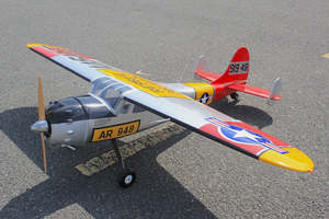 Cessna 195, 90" 35-50cc USAF ARF Kit - NEW 2025, Seagull Models