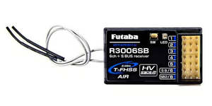 Electronics: R3006SB 6-Channel Receiver (T-FHSS/S.Bus2), Futaba