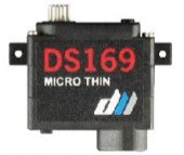 2.3kg @ 6V / 2.8kg @ 7.4V Micro Flat Digital Servo, Dual Sky DS169F