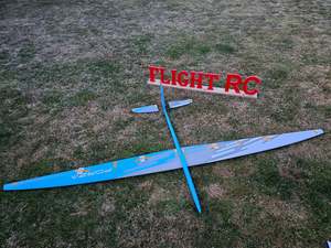 Forza 100" Light build, Swoosh, Blue/Grey/White/Black