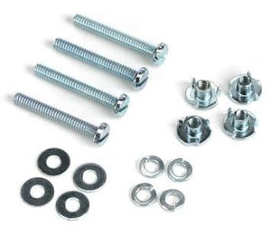 Du Bro: Mounting Bolt & Blind Nut Sets, 6-32 x 1-14", Du-Bro